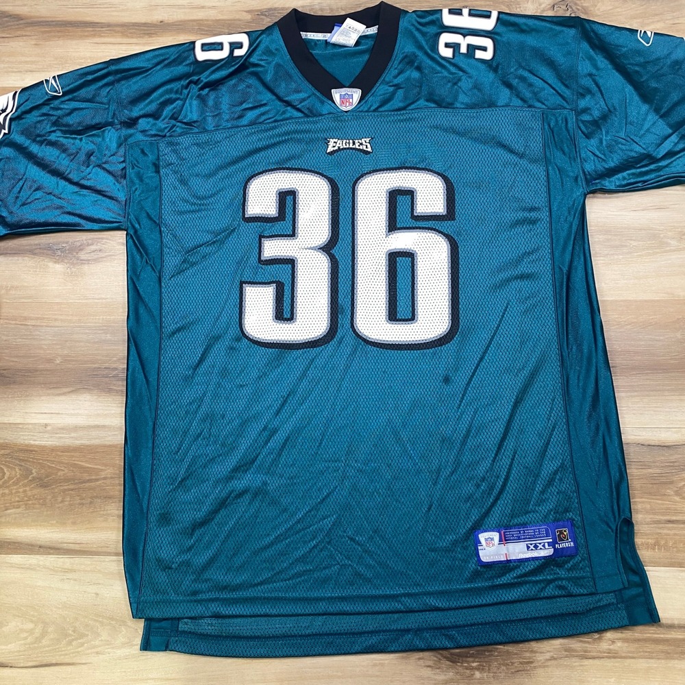 Brian Westbrook Jersey Reebok Philadelphia Eagles Men XXL Midnight Green Vintage